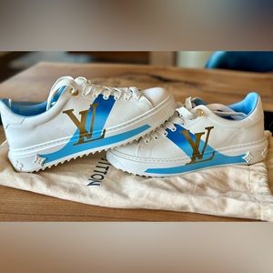 Authentic Louis Vuitton Time Out Sneaker